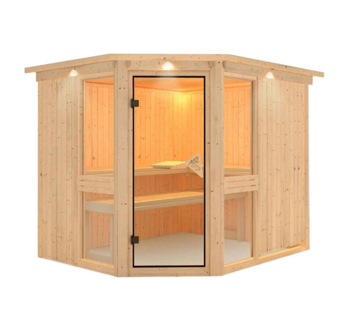 베르겐 아우프 뤼겐 Die große Klecks mit Sauna 아파트 외부 사진